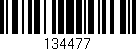 Código de barras (EAN, GTIN, SKU, ISBN): '134477'