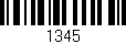 Código de barras (EAN, GTIN, SKU, ISBN): '1345'