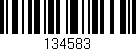 Código de barras (EAN, GTIN, SKU, ISBN): '134583'