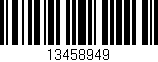 Código de barras (EAN, GTIN, SKU, ISBN): '13458949'