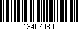 Código de barras (EAN, GTIN, SKU, ISBN): '13467989'