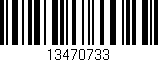 Código de barras (EAN, GTIN, SKU, ISBN): '13470733'