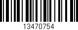 Código de barras (EAN, GTIN, SKU, ISBN): '13470754'