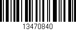 Código de barras (EAN, GTIN, SKU, ISBN): '13470840'
