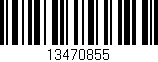 Código de barras (EAN, GTIN, SKU, ISBN): '13470855'