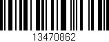 Código de barras (EAN, GTIN, SKU, ISBN): '13470862'