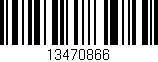 Código de barras (EAN, GTIN, SKU, ISBN): '13470866'