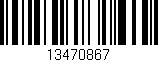 Código de barras (EAN, GTIN, SKU, ISBN): '13470867'