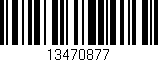 Código de barras (EAN, GTIN, SKU, ISBN): '13470877'
