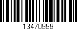 Código de barras (EAN, GTIN, SKU, ISBN): '13470999'