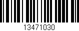 Código de barras (EAN, GTIN, SKU, ISBN): '13471030'