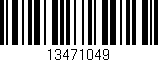 Código de barras (EAN, GTIN, SKU, ISBN): '13471049'