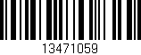 Código de barras (EAN, GTIN, SKU, ISBN): '13471059'