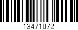 Código de barras (EAN, GTIN, SKU, ISBN): '13471072'