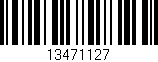 Código de barras (EAN, GTIN, SKU, ISBN): '13471127'