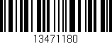 Código de barras (EAN, GTIN, SKU, ISBN): '13471180'