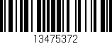 Código de barras (EAN, GTIN, SKU, ISBN): '13475372'