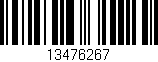 Código de barras (EAN, GTIN, SKU, ISBN): '13476267'