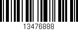 Código de barras (EAN, GTIN, SKU, ISBN): '13476888'
