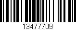 Código de barras (EAN, GTIN, SKU, ISBN): '13477709'