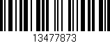 Código de barras (EAN, GTIN, SKU, ISBN): '13477873'