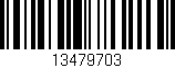 Código de barras (EAN, GTIN, SKU, ISBN): '13479703'