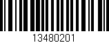 Código de barras (EAN, GTIN, SKU, ISBN): '13480201'