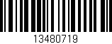 Código de barras (EAN, GTIN, SKU, ISBN): '13480719'