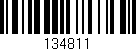 Código de barras (EAN, GTIN, SKU, ISBN): '134811'