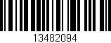 Código de barras (EAN, GTIN, SKU, ISBN): '13482094'