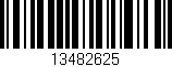 Código de barras (EAN, GTIN, SKU, ISBN): '13482625'