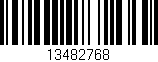 Código de barras (EAN, GTIN, SKU, ISBN): '13482768'
