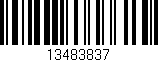 Código de barras (EAN, GTIN, SKU, ISBN): '13483837'