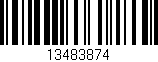 Código de barras (EAN, GTIN, SKU, ISBN): '13483874'