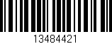 Código de barras (EAN, GTIN, SKU, ISBN): '13484421'