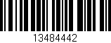 Código de barras (EAN, GTIN, SKU, ISBN): '13484442'