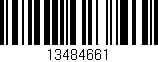 Código de barras (EAN, GTIN, SKU, ISBN): '13484661'