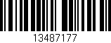 Código de barras (EAN, GTIN, SKU, ISBN): '13487177'