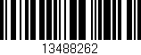 Código de barras (EAN, GTIN, SKU, ISBN): '13488262'