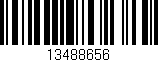 Código de barras (EAN, GTIN, SKU, ISBN): '13488656'