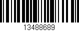 Código de barras (EAN, GTIN, SKU, ISBN): '13488689'
