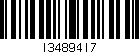 Código de barras (EAN, GTIN, SKU, ISBN): '13489417'