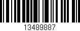 Código de barras (EAN, GTIN, SKU, ISBN): '13489887'