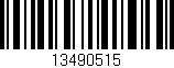 Código de barras (EAN, GTIN, SKU, ISBN): '13490515'