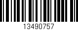 Código de barras (EAN, GTIN, SKU, ISBN): '13490757'