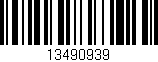 Código de barras (EAN, GTIN, SKU, ISBN): '13490939'