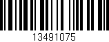 Código de barras (EAN, GTIN, SKU, ISBN): '13491075'