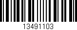Código de barras (EAN, GTIN, SKU, ISBN): '13491103'
