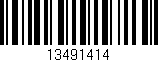 Código de barras (EAN, GTIN, SKU, ISBN): '13491414'