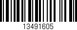 Código de barras (EAN, GTIN, SKU, ISBN): '13491605'